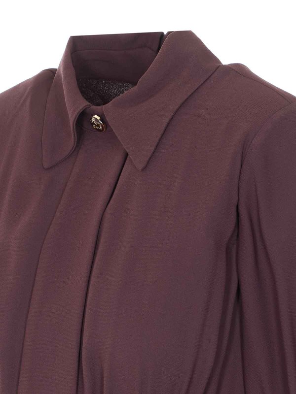 The Best Shops ELISABETTA FRANCHI: ニーレングスドレス - 膝丈ドレス - ブラウン