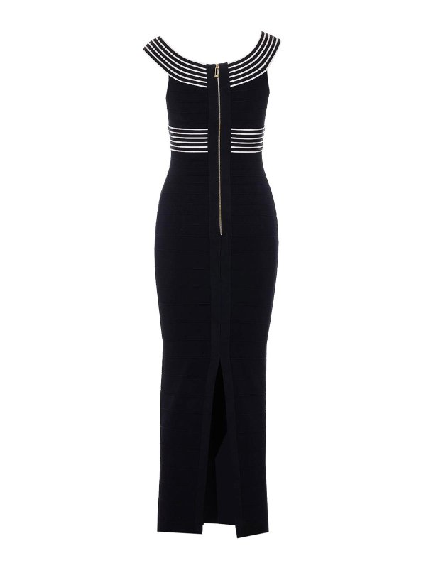 ELISABETTA FRANCHI: ニーレングスドレス online - 膝丈ドレス - 黒