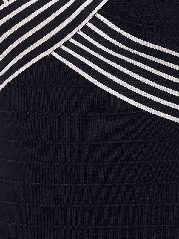 The Best Shops ELISABETTA FRANCHI: ニーレングスドレス - 膝丈ドレス - 黒