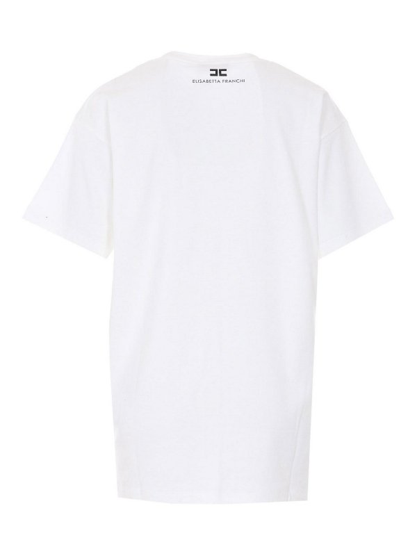 ELISABETTA FRANCHI: Camisetas online - Camiseta - Blanco