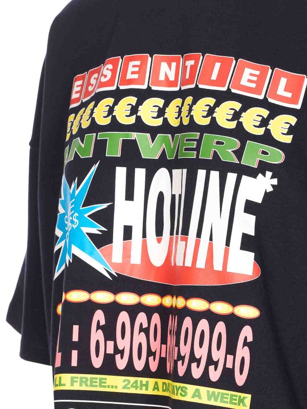 The Best Shops ESSENTIEL ANTWERP: Camisetas - Camiseta - Azul