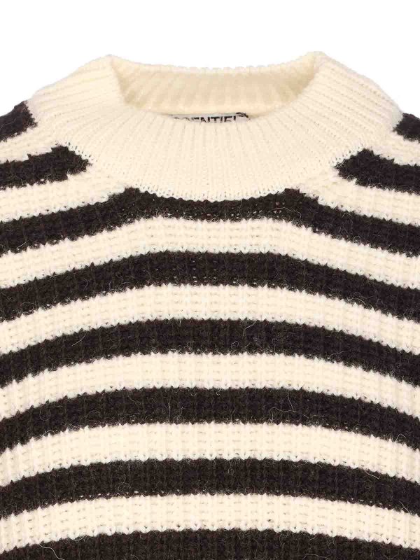 クルーネック - 白 shop online: ESSENTIEL ANTWERP