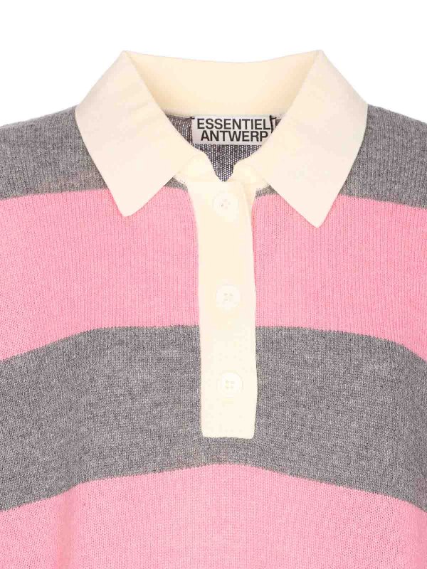 Pink And Grey Jarn Striped Replica 
online: ESSENTIEL ANTWERP
