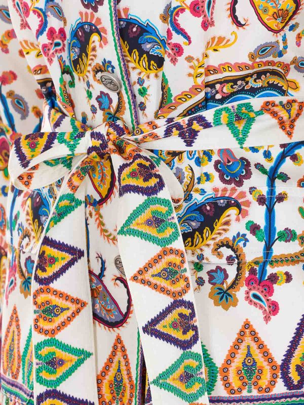 The Best Shops ETRO: casual jackets - Multicolor Jacket With Logo Buttons Closure