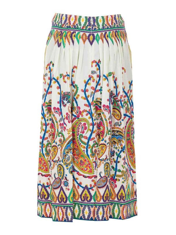 ETRO: Knee length skirts & Midi online - Multicolor Skirt