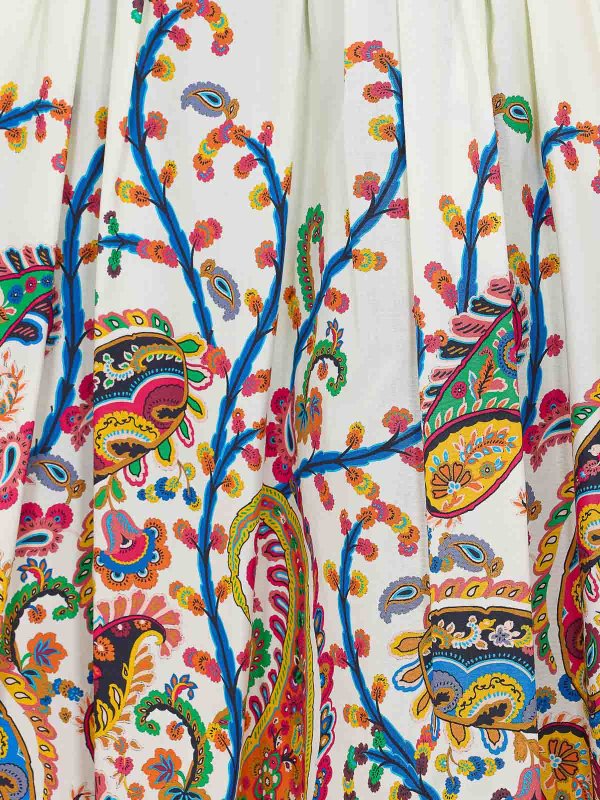 The Best Shops ETRO: Knee length skirts & Midi - Multicolor Skirt