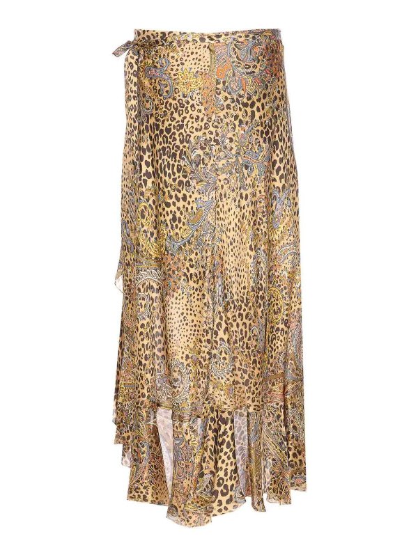 ETRO: ロングシャツ online - フレアジーンズ - ブラウン