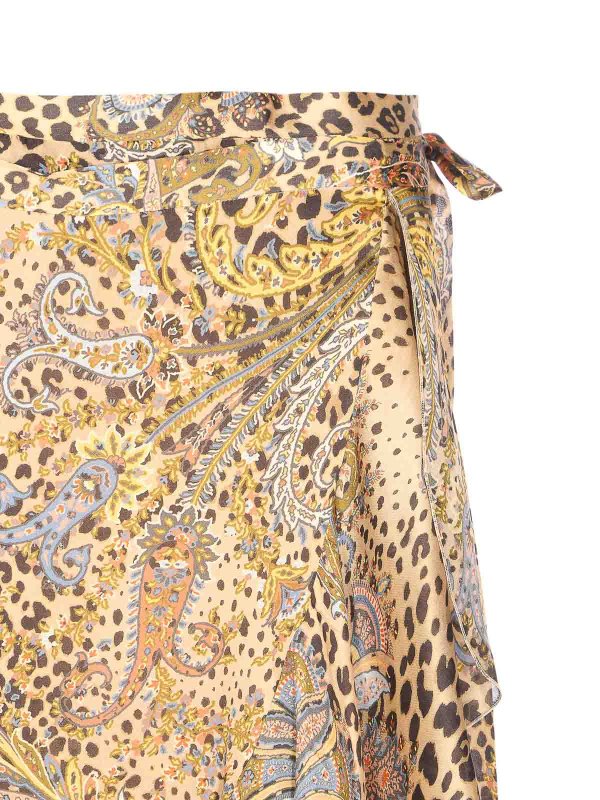 フレアジーンズ - ブラウン Replica 
online: ETRO