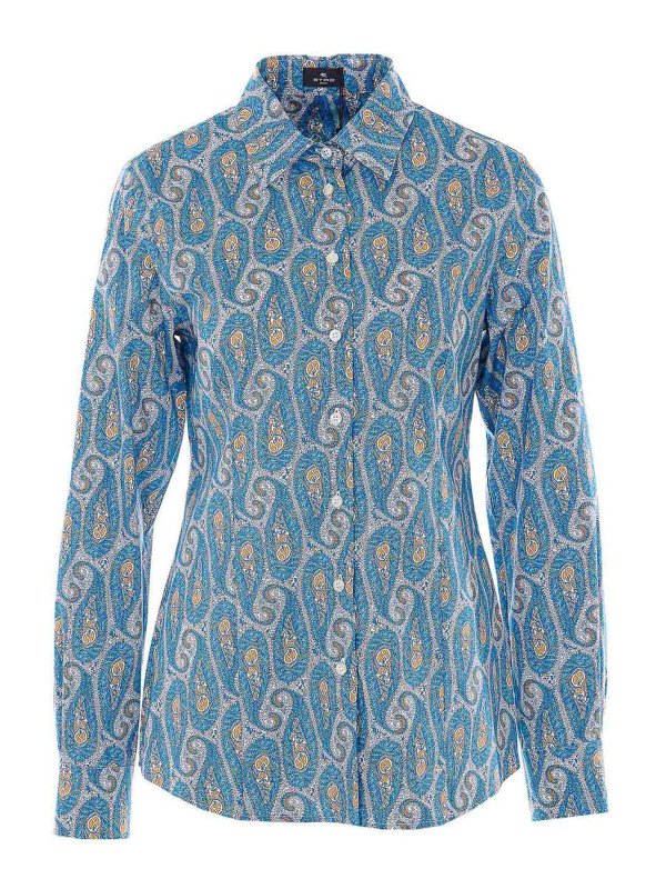 ETRO: Hemden - Hemd - Blau