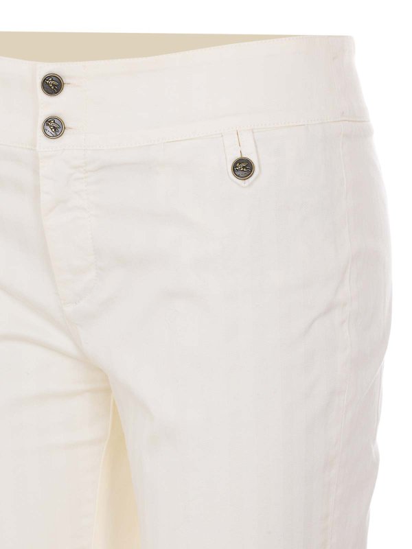 The Best Shops ETRO: casual trousers - White Pants