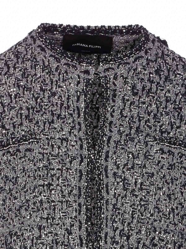 クルーネック - グレー Replica 
online: FABIANA FILIPPI