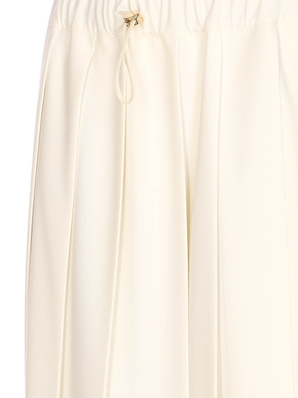 The Best Shops FABIANA FILIPPI: ニーレングススカート＆ミディ丈 - 膝丈/ミディスカート - 白