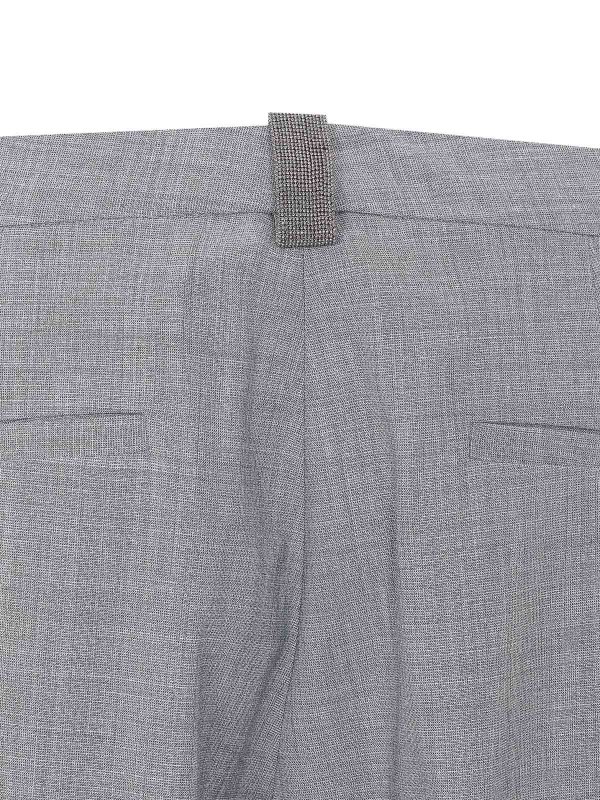 The Best Shops FABIANA FILIPPI: カジュアルトラウザー - カジュアルパンツ - グレー