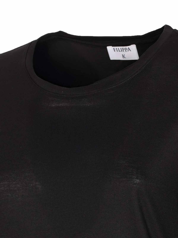 The Best Shops FILIPPA K: Camisetas - Camiseta - Negro