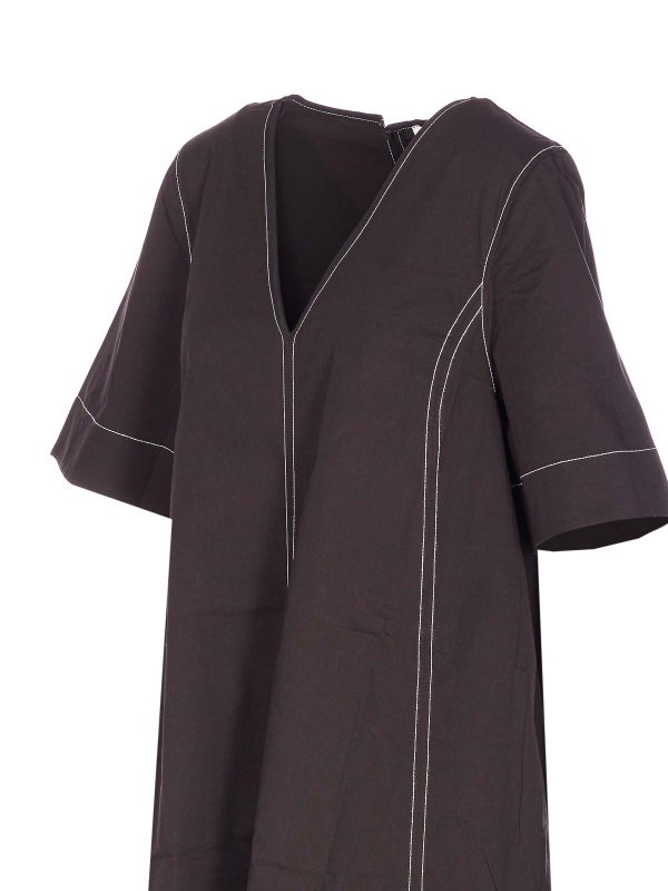 The Best Shops GANNI: ショートドレス - ショートドレス - 黒