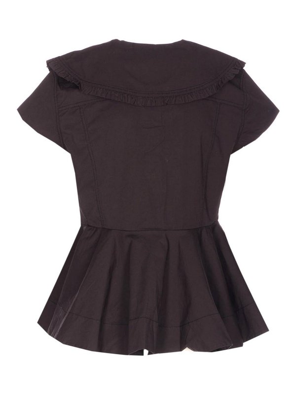 GANNI: シャツ online - シャツ - 黒