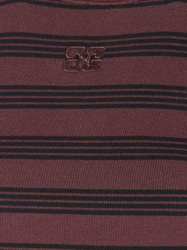 The Best Shops GANNI: トップス＆タンクトップ - トップ/タンクトップ - ブラウン