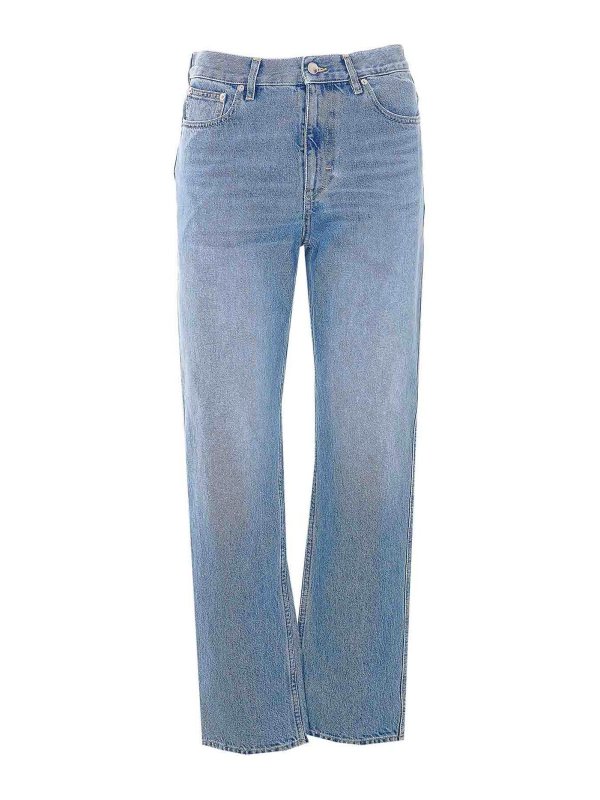 GUCCI: straight leg jeans - Slim Fit Denim Pants