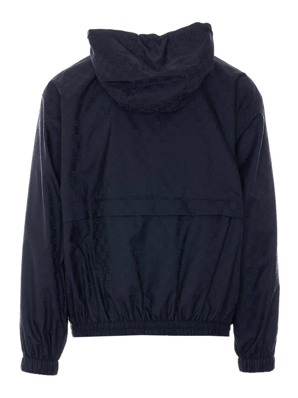 GUCCI: crew necks online - Blue Blouson