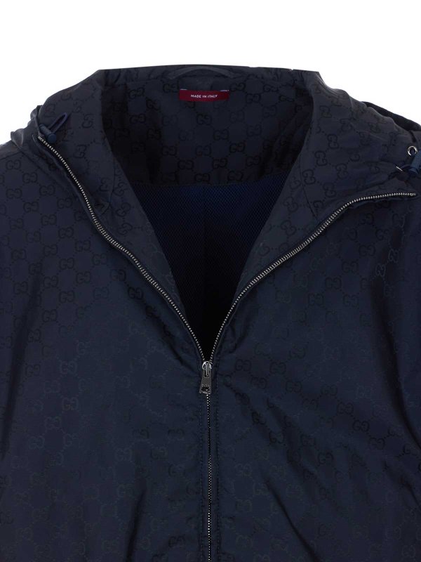 Blue Blouson shop online: GUCCI