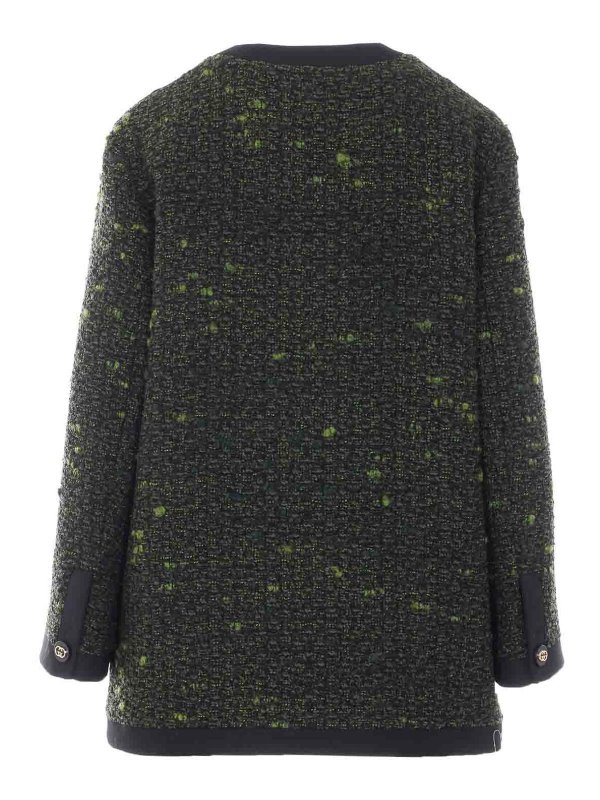GUCCI: crew necks online - Boucle Wool Jacket