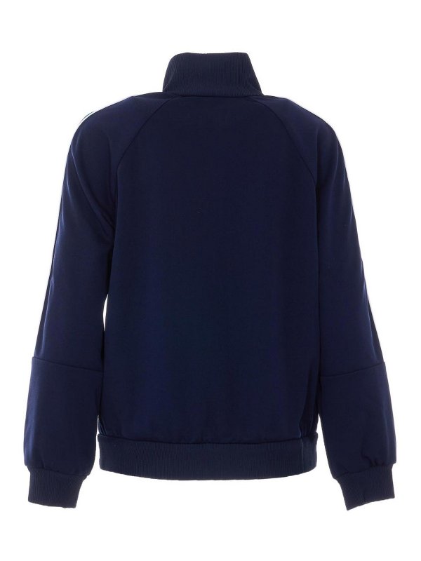 GUCCI: Sweatshirts & Sweaters online - Blue Hoodie With Zip Closure