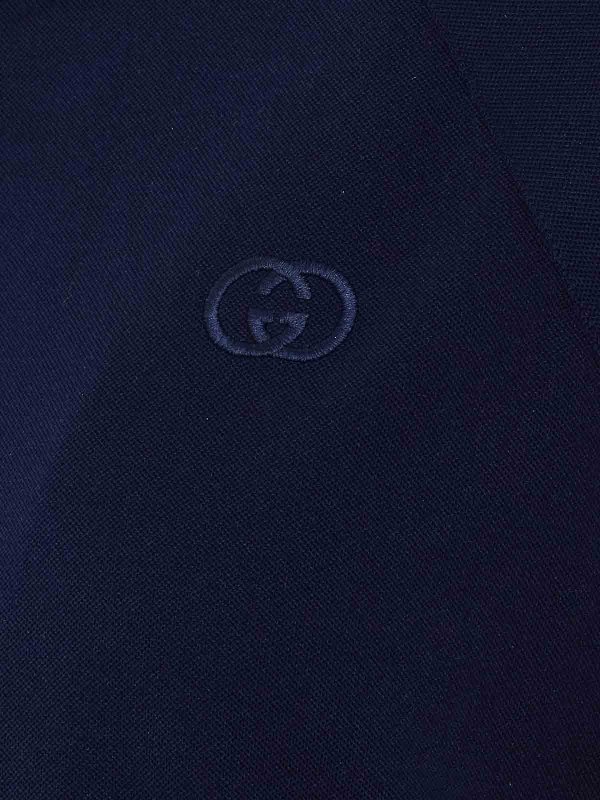 The Best Shops GUCCI: Sweatshirts & Sweaters - Blue Hoodie With Zip Closure