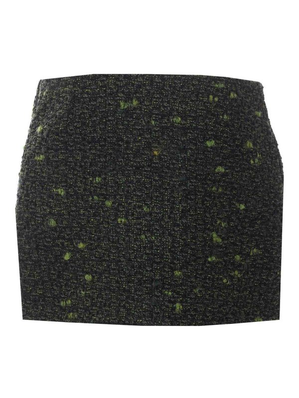 GUCCI: mini skirts online - Boucle Wool Mini Skirt