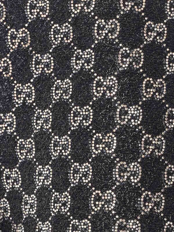 The Best Shops GUCCI: Trousers Shorts - Lame Tweed Wool Embroidered Shorts