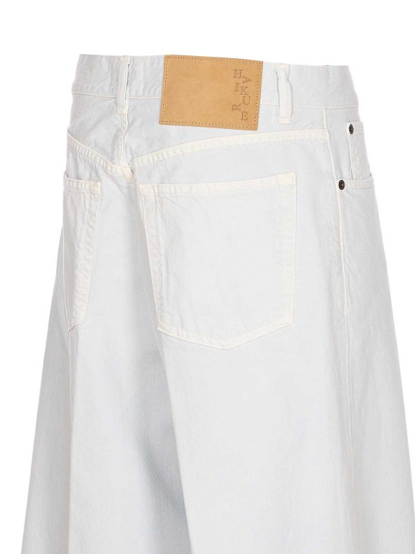 The Best Shops HAIKURE: Jeans Rectos - Vaqueros Rectos - Blanco