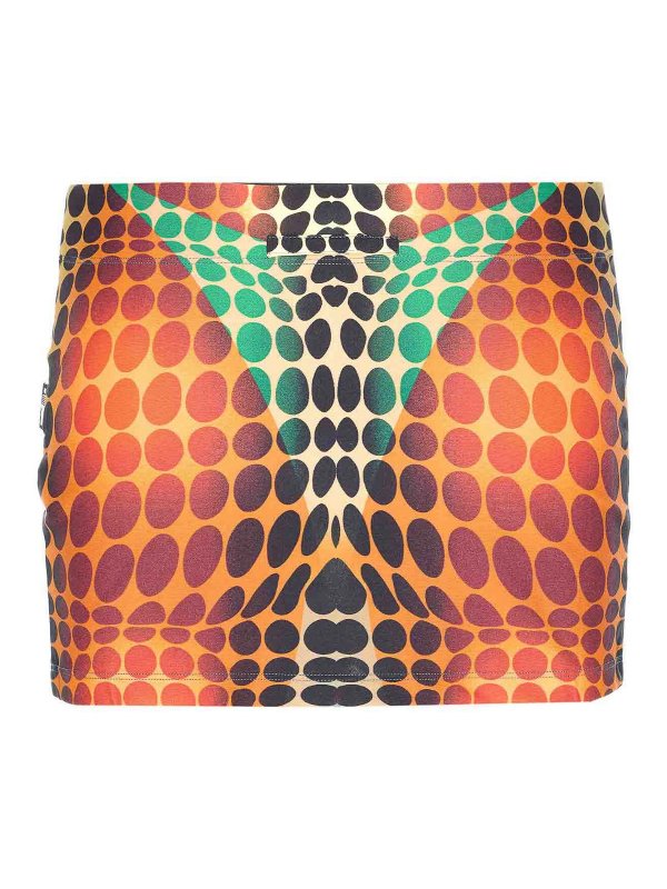 JEAN PAUL GAULTIER: ニーレングススカート＆ミディ丈 online - 膝丈/ミディスカート - マルチカラー