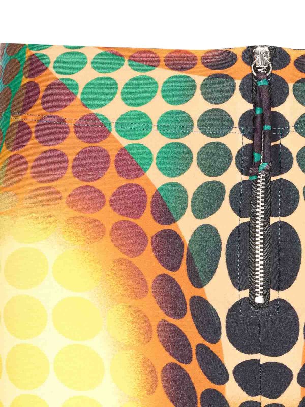 膝丈/ミディスカート - マルチカラー shop online: JEAN PAUL GAULTIER