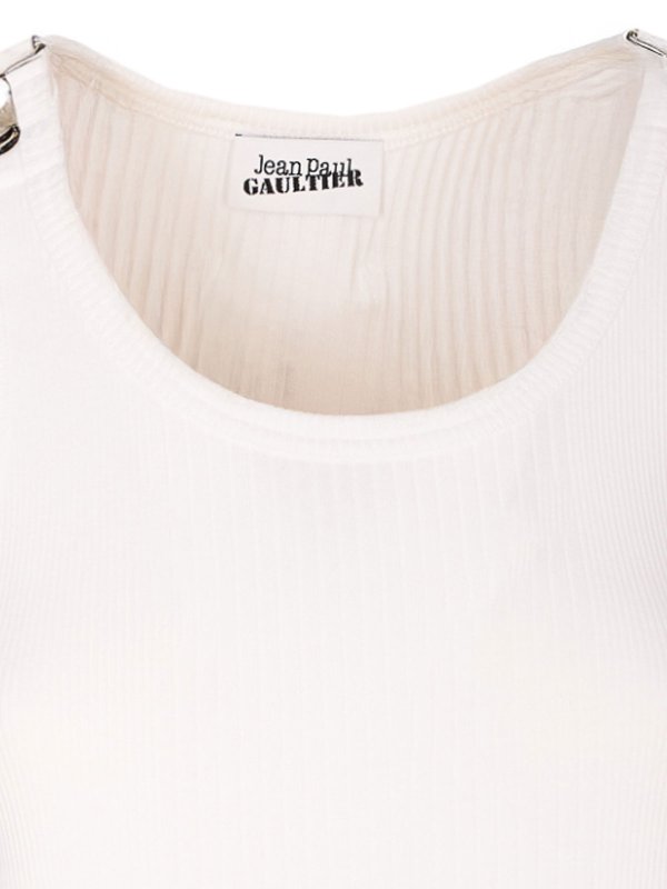 トップ/タンクトップ - 白 shop online: JEAN PAUL GAULTIER