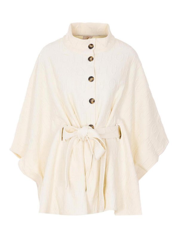 Liu Jo: Capas  y Ponchos - Capa - Blanco