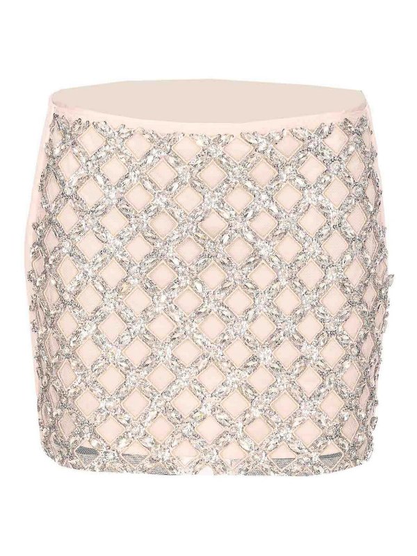 Liu Jo: ニーレングススカート＆ミディ丈 - 膝丈/ミディスカート - ヌードカラー