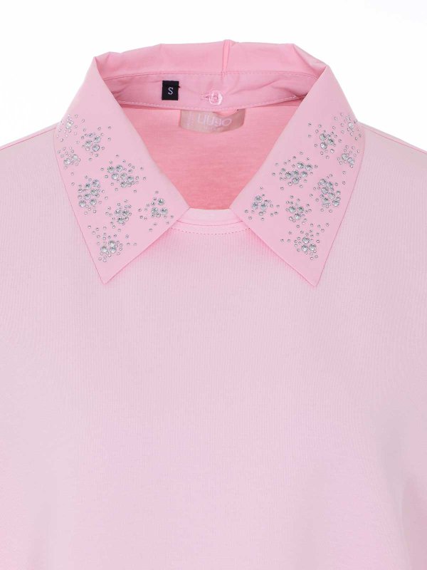 スウェットシャツ/セーター - ヌードカラー shop online: Liu Jo