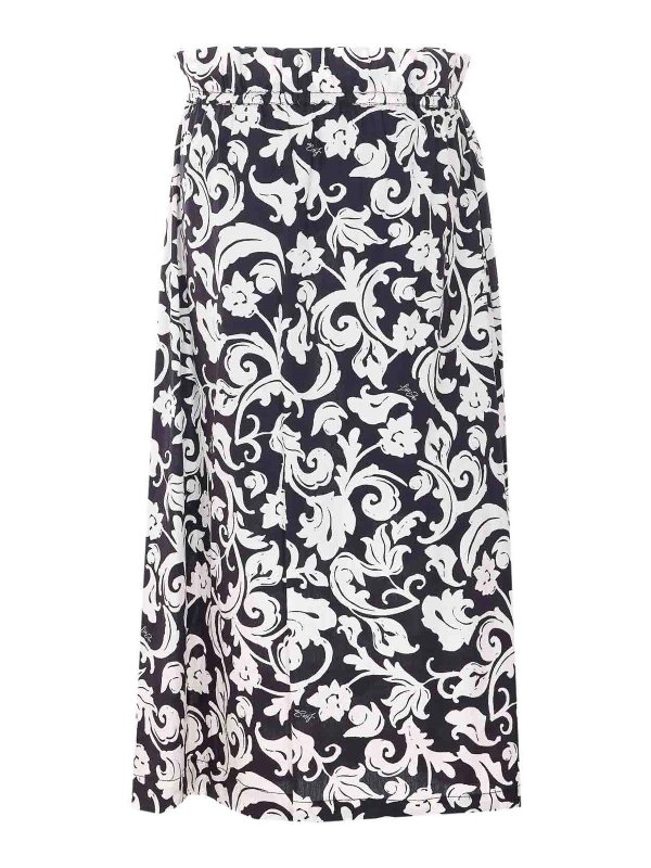 Liu Jo: ニーレングススカート＆ミディ丈 online - 膝丈/ミディスカート - 黒