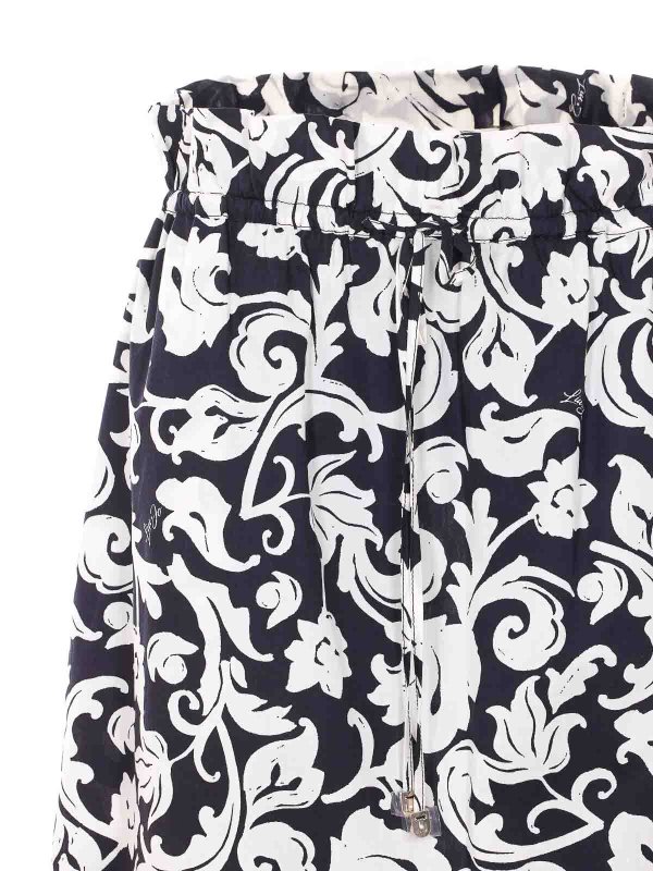 膝丈/ミディスカート - 黒 shop online: Liu Jo