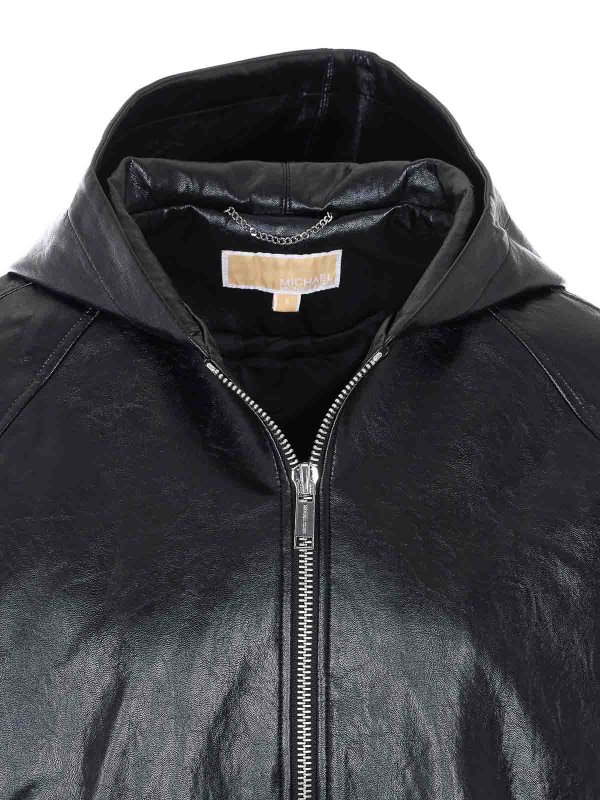 ボンバージャケット - 黒 Replica 
online: Michael Michael Kors