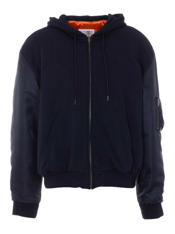 MM6 MAISON MARGIELA: スウェット＆セーター - スウェットシャツ/セーター - 黒