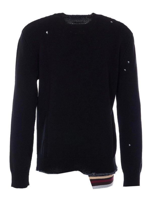 MM6 MAISON MARGIELA: クルーネック online - クルーネック - 黒