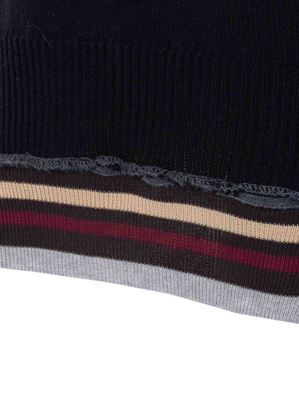 The Best Shops MM6 MAISON MARGIELA: クルーネック - クルーネック - 黒