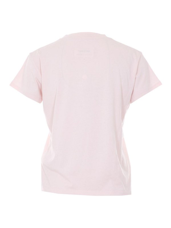 MM6 MAISON MARGIELA: t-shirts online - Pink T-Shirt