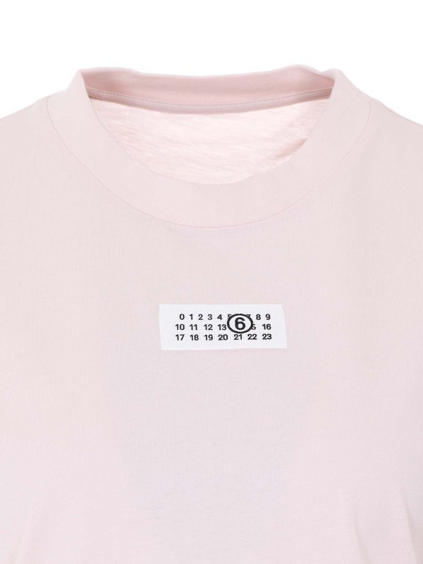 Pink T-Shirt Replica 
online: MM6 MAISON MARGIELA