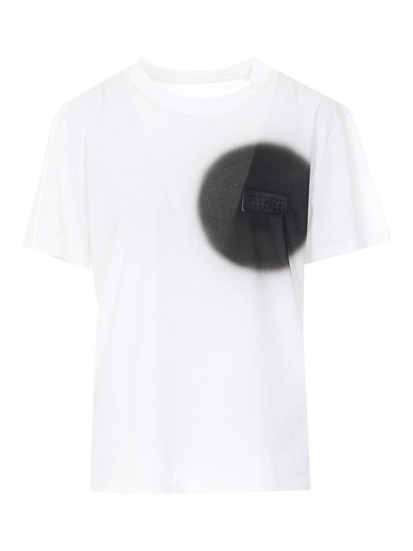 MM6 MAISON MARGIELA: Camisetas - Camiseta - Blanco