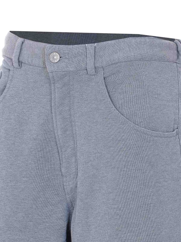The Best Shops MM6 MAISON MARGIELA: スウェットパンツ - トラックスーツ ボトムス - グレー