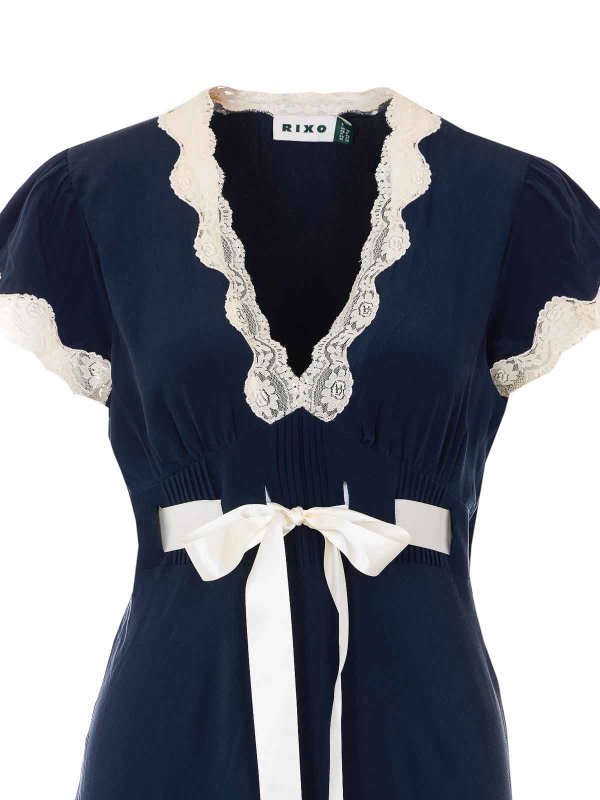 Abito Marlice Blu shop online: RIXO