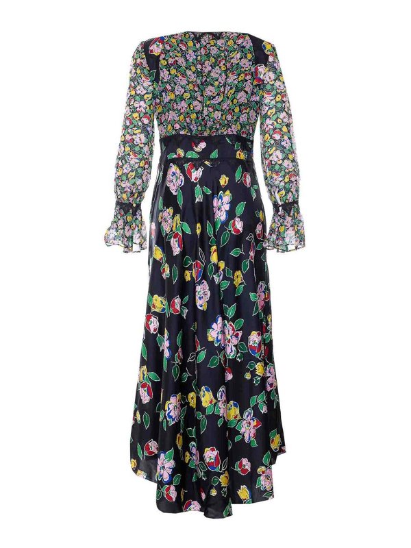 RIXO: abiti al ginocchio online - Abito Arlena multicolore