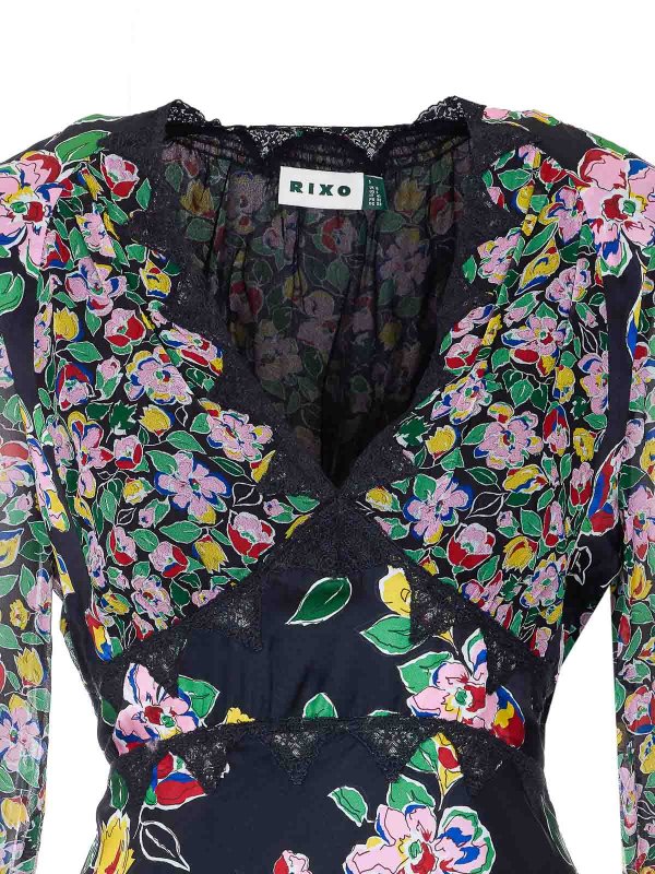 Abito Arlena multicolore shop online: RIXO