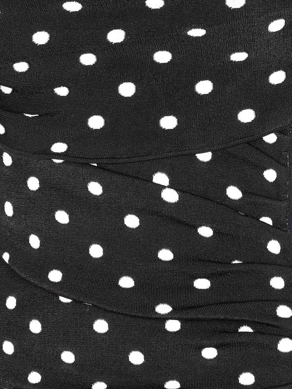 The Best Shops Self Portrait: ニーレングスドレス - 膝丈ドレス - 黒